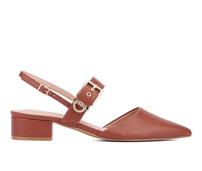 Women's New York and Company Rea Slingback Pumps