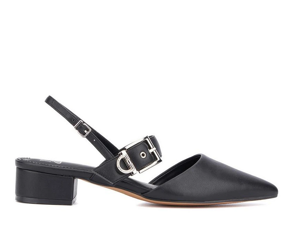 Women's New York and Company Rea Slingback Pumps