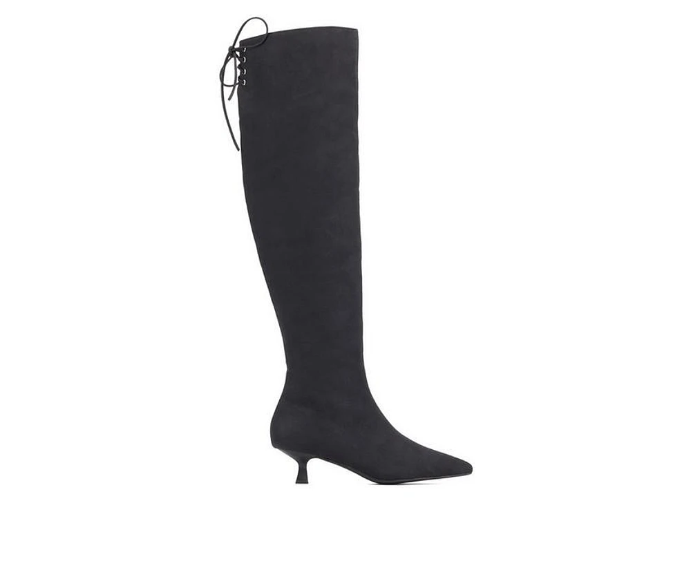 Women's New York and Company Vanellope Knee High Boots