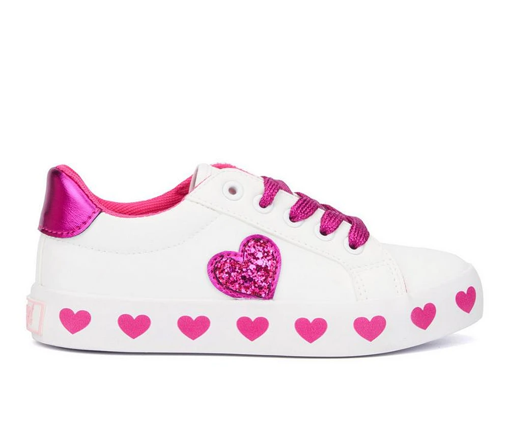 Girls' Olivia Miller Girl Little & Big Kid Heart Outsole Sneakers