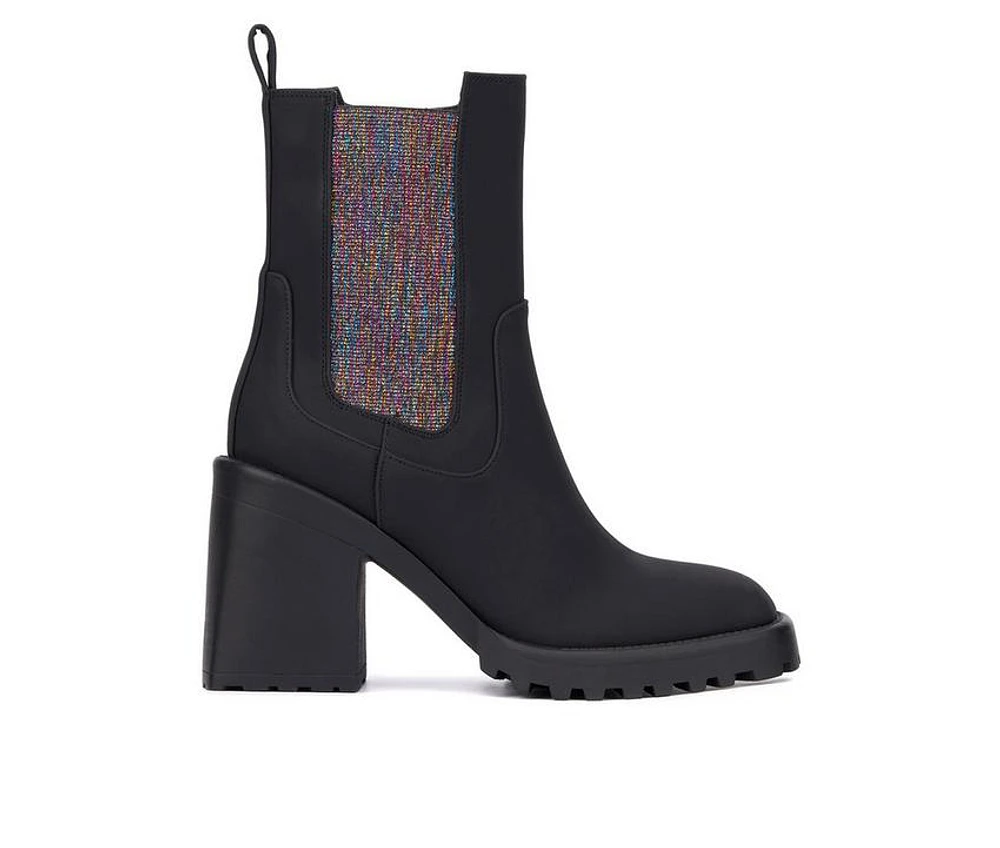 Women's Olivia Miller No Notes Mid Calf Chelsea Boots