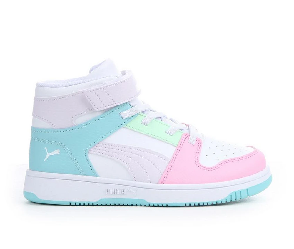 Girls' Puma Little Kid & Big Rebound Layup RCL High-Top Sneakers
