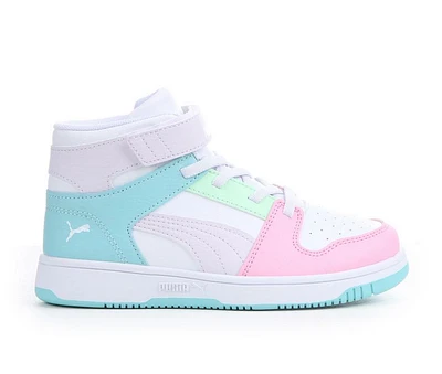 Girls' Puma Little Kid & Big Rebound Layup RCL High-Top Sneakers