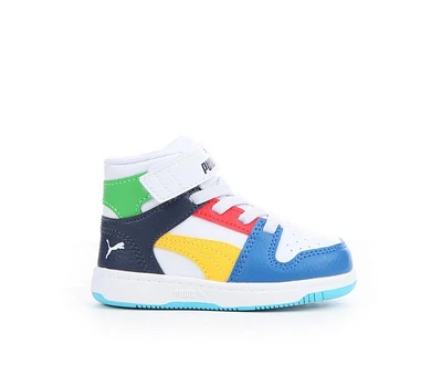 Kids' Puma Infant & Toddler Rebound Layup High-Top Sneakers