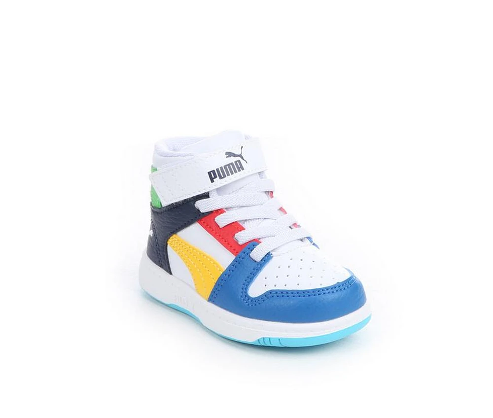 Kids' Puma Infant & Toddler Rebound Layup High-Top Sneakers