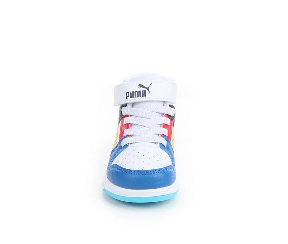 Kids' Puma Infant & Toddler Rebound Layup High-Top Sneakers
