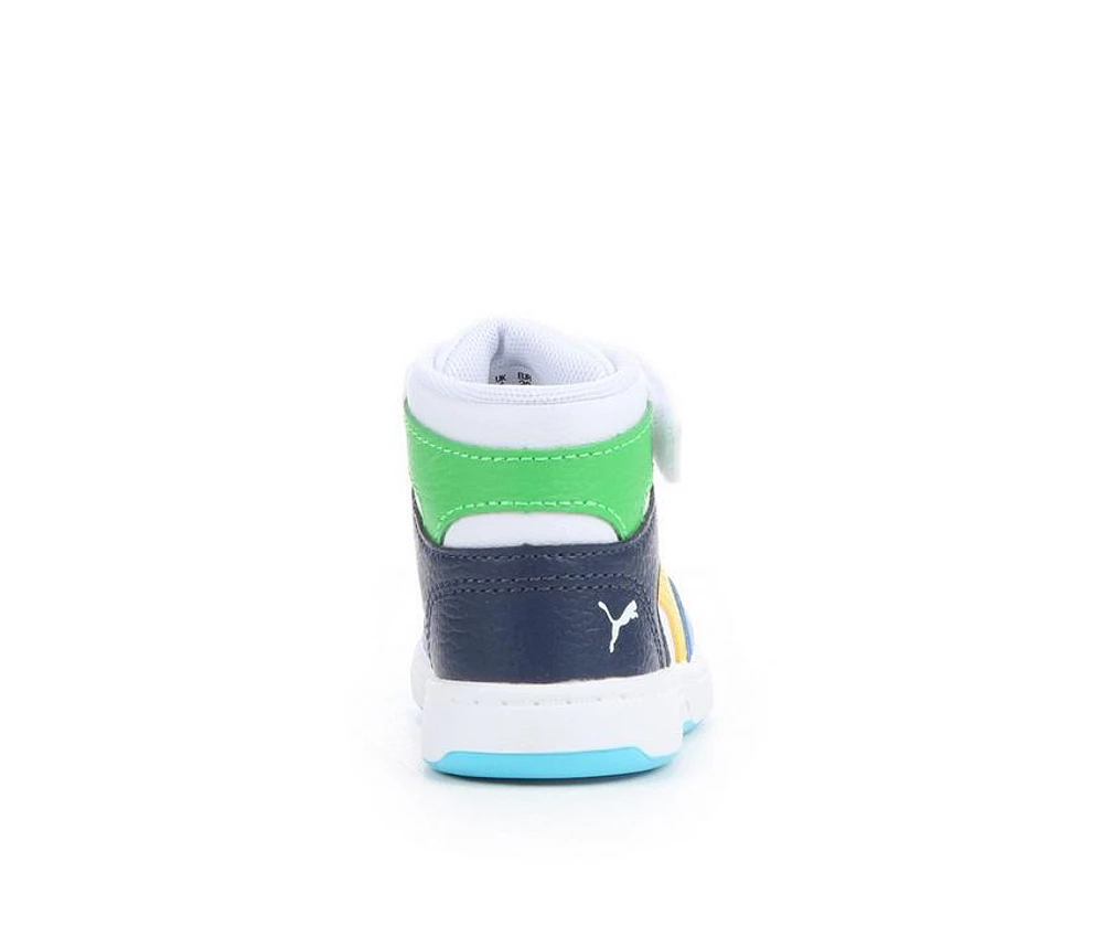 Kids' Puma Infant & Toddler Rebound Layup High-Top Sneakers