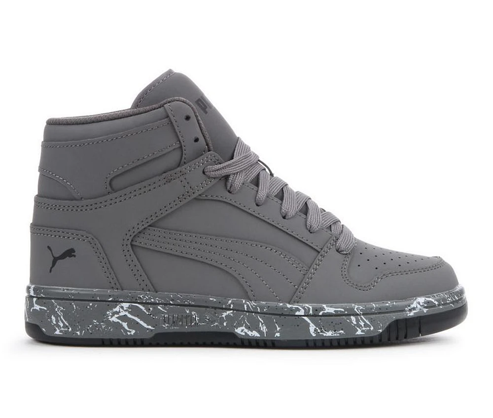 Kids' Puma Big Kid Layup Marble NBK Junior Sneakers