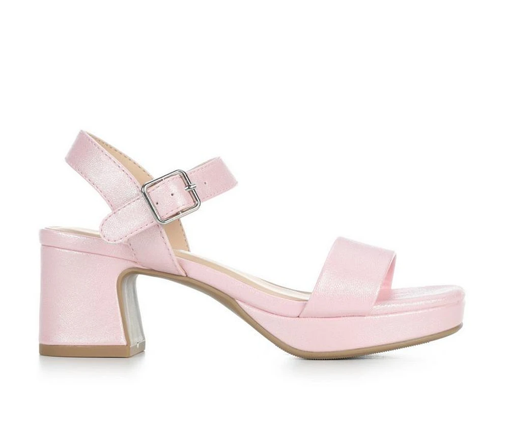 Girls' Soda Little Kid & Big Macey 2 Heeled Dress Sandals