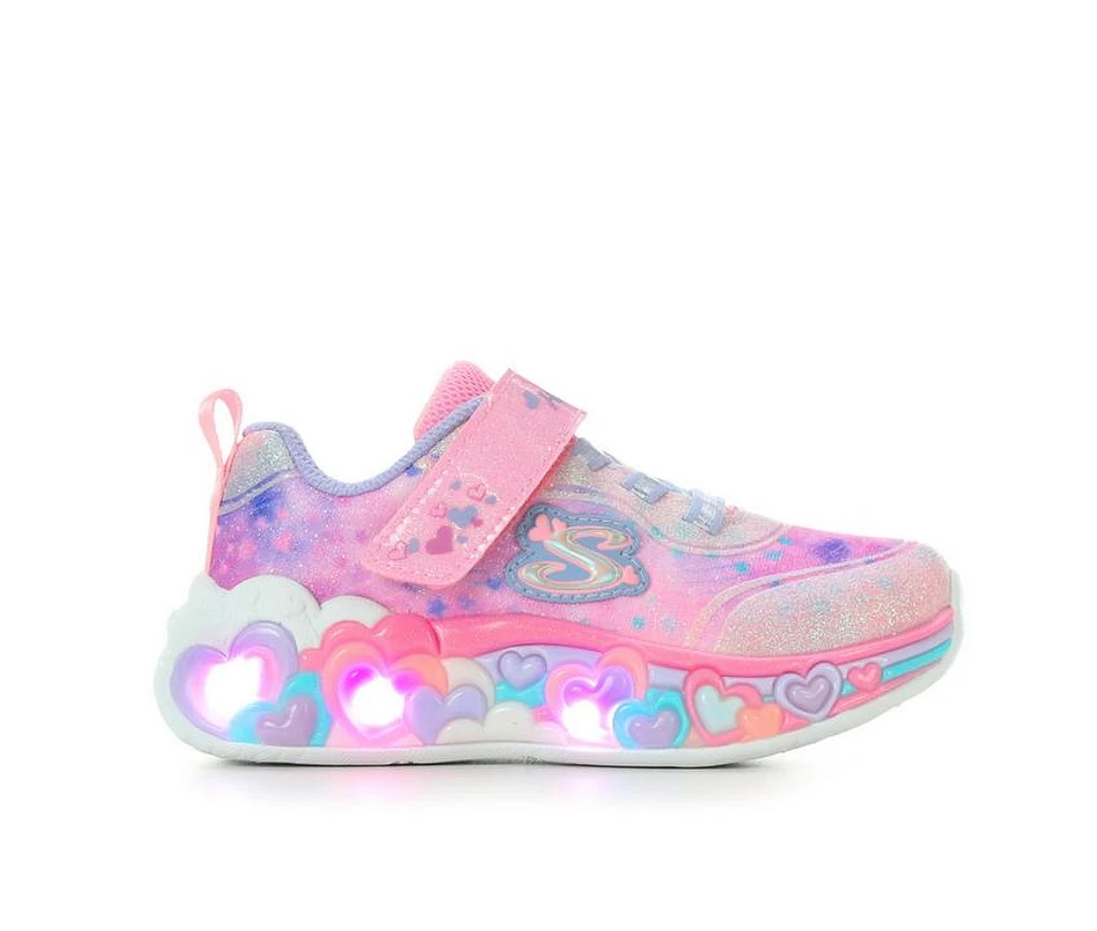 Girls' Skechers Toddler Eternal Heart Lights Light-Up Shoes