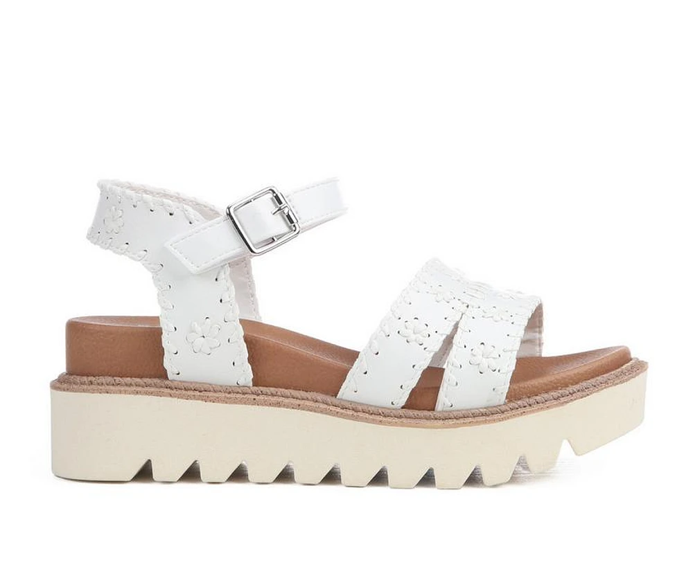 Girls' MIA Little Kid & Big Almah Platform Wedge Sandals