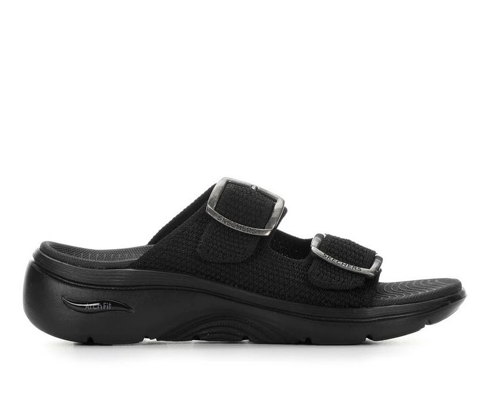 Women's Skechers Go Walk Arch Fit 140871 Wedge Sandals