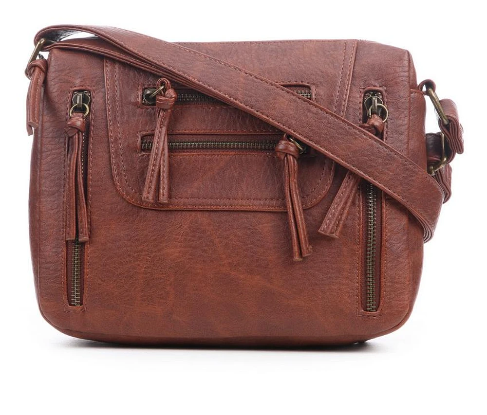 Bueno Of California Antique Pebble Washed Handbag