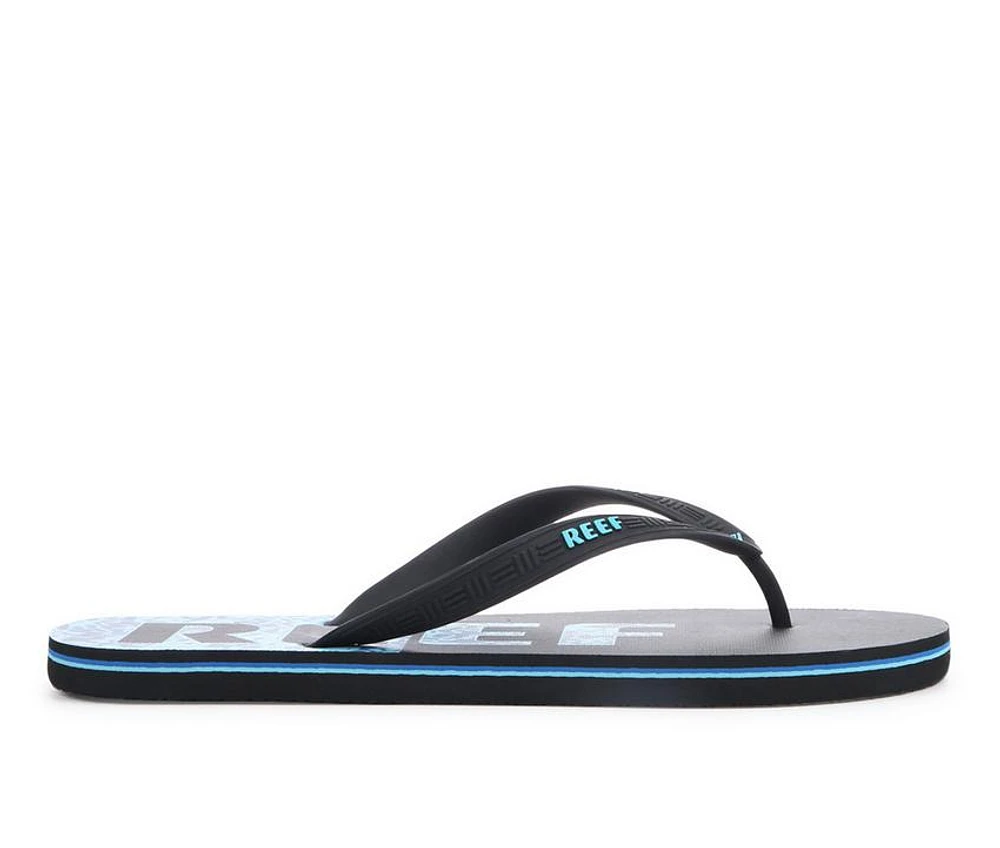 Men's Reef Seaside Print Flip-Flops