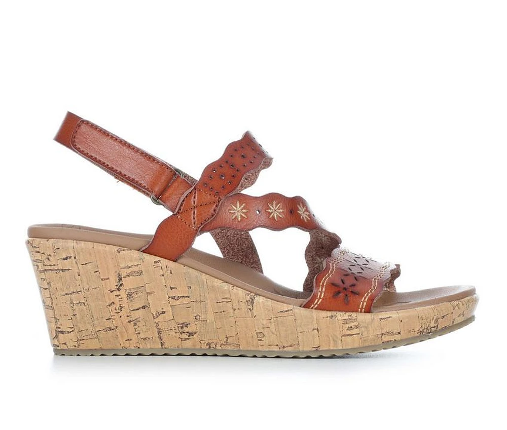 Women's Skechers Cali Beverlee Aura 119596 Wedge Sandals