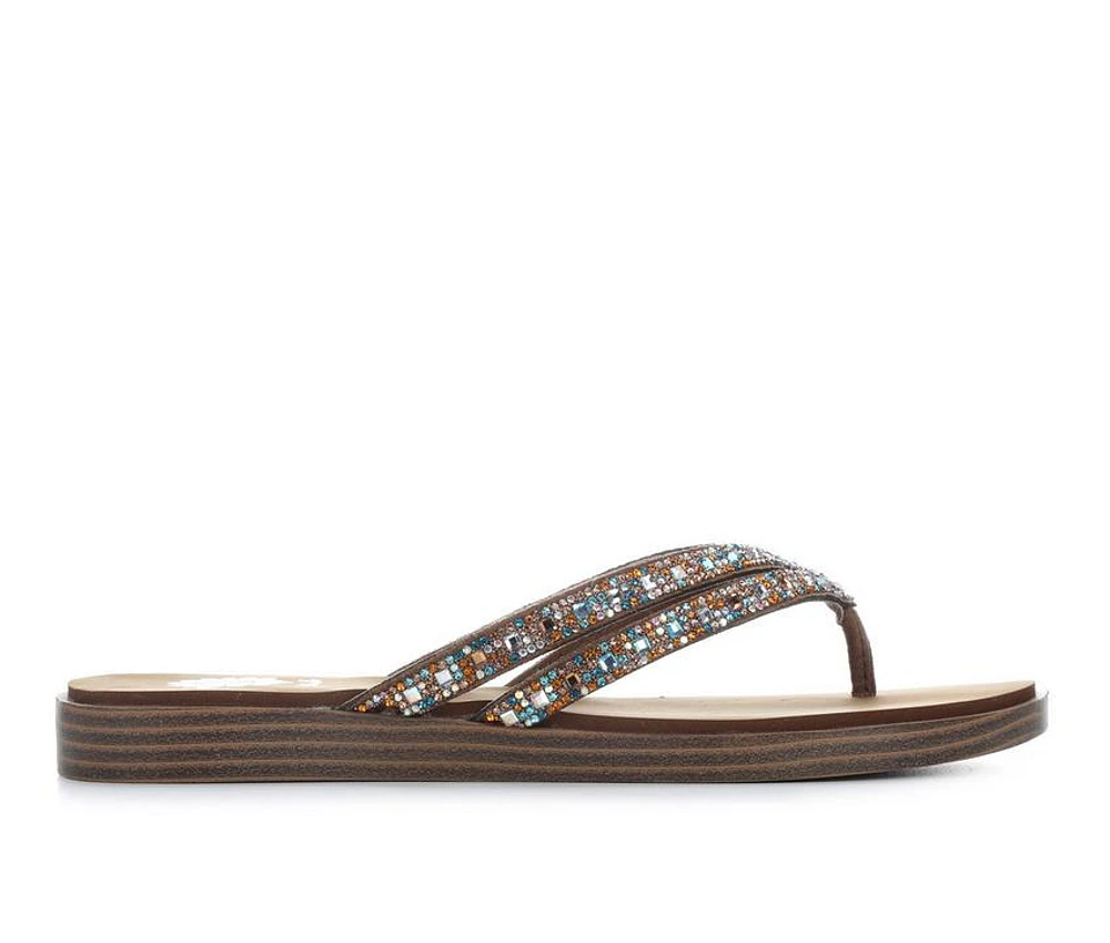 Women's Yellow Box Dayton Flip-Flops