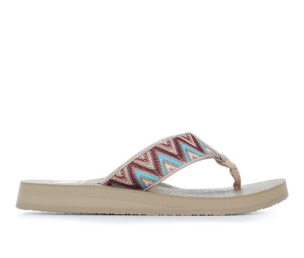 Women's Yellow Box Naria Flip-Flops