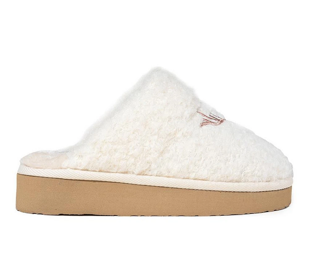 Women's Minnetonka Reindeer Scuff Slippers