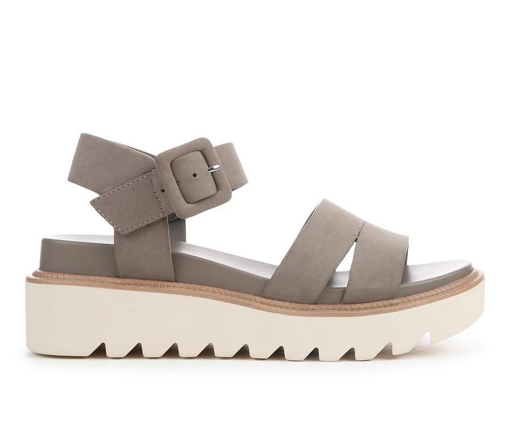 Women's MIA Carline Platform Wedge Sandals
