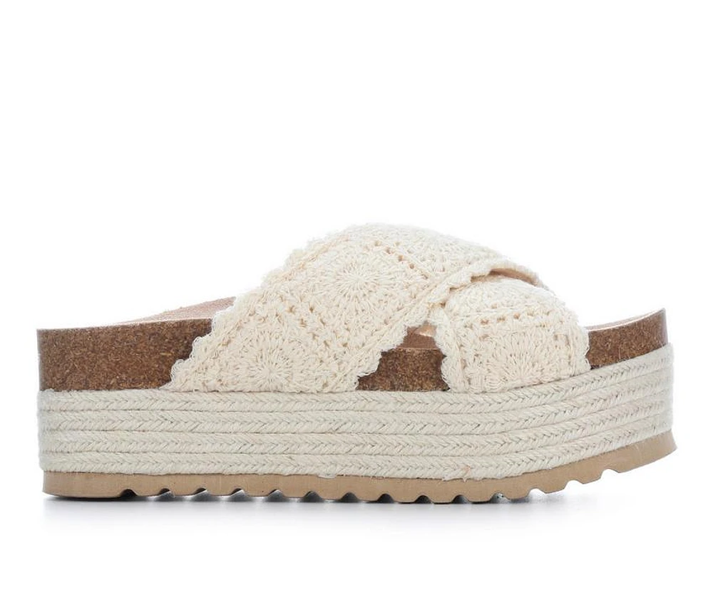 Women's Dirty Laundry Pastille Platform Footbed Sandals