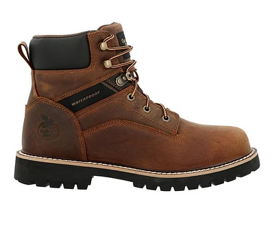 Men's Georgia Boot Core 37 6 Steel Toe Work Boots
