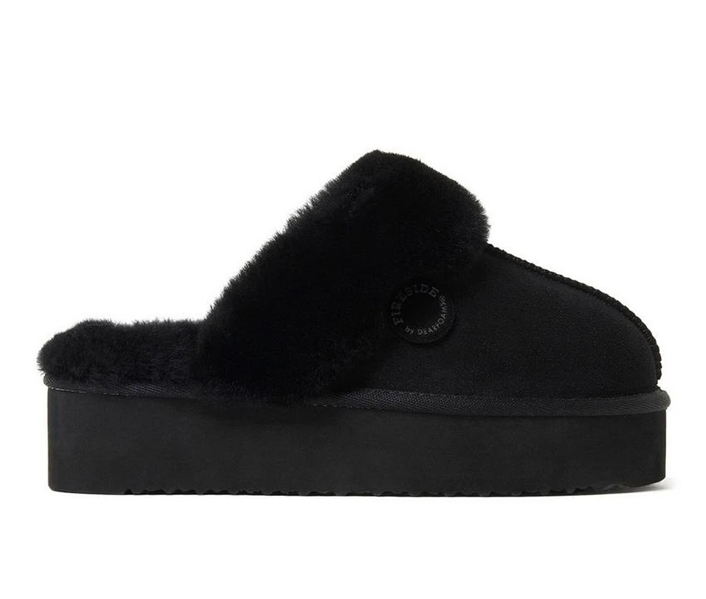 Fireside by Dearfoams Melton Scuff Slippers
