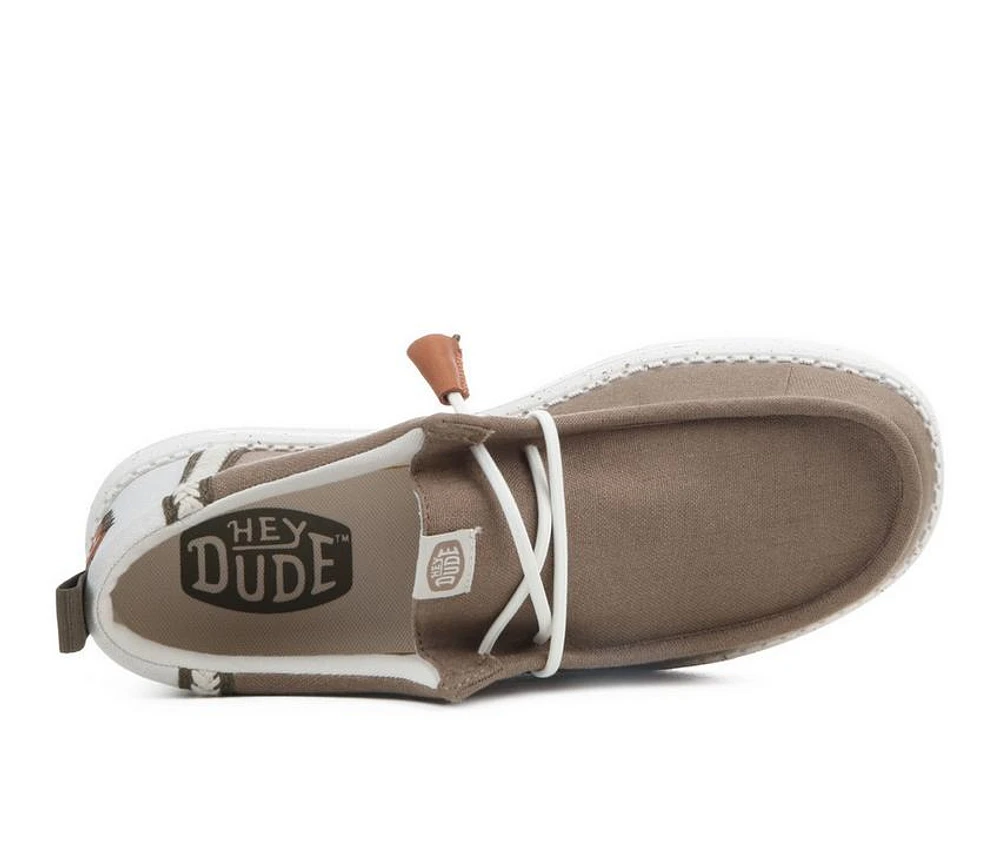 Men's HEYDUDE Wally Craft Linen Casual Shoes