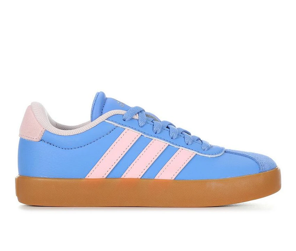 Girls' Adidas Little Kid & Big VL Court 3.0 Suede Sneakers
