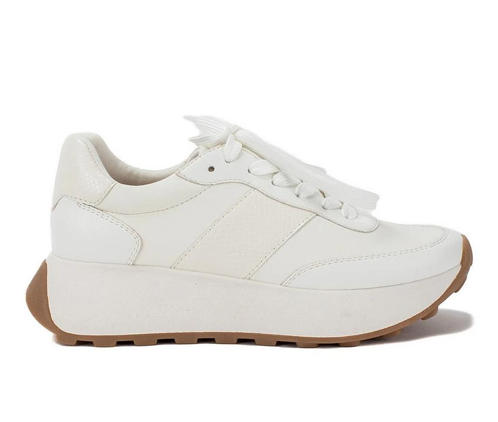 Women's Yellow Box Harrah Sneakers