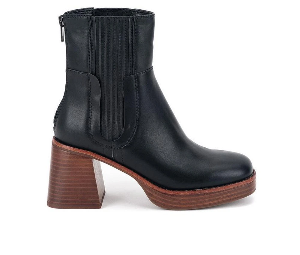 Women's Yellow Box Ivanka Booties