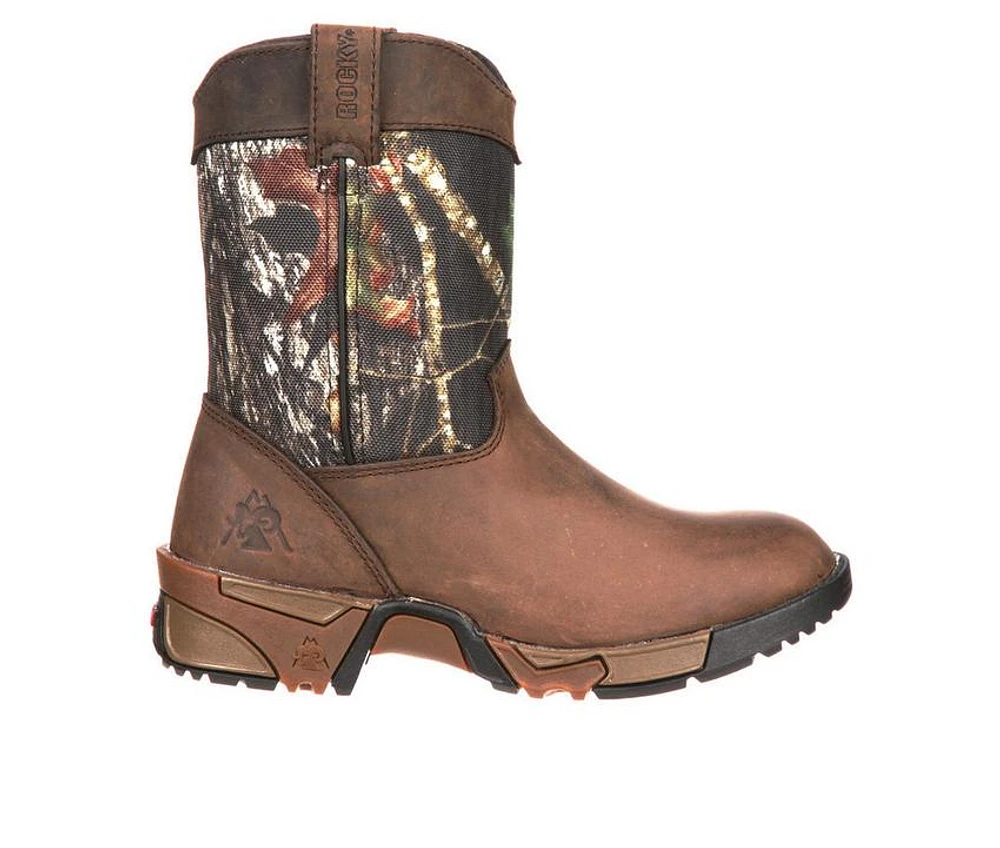 Boys' Rocky Little Kid & Big Aztec Wellington Outdoor Boots