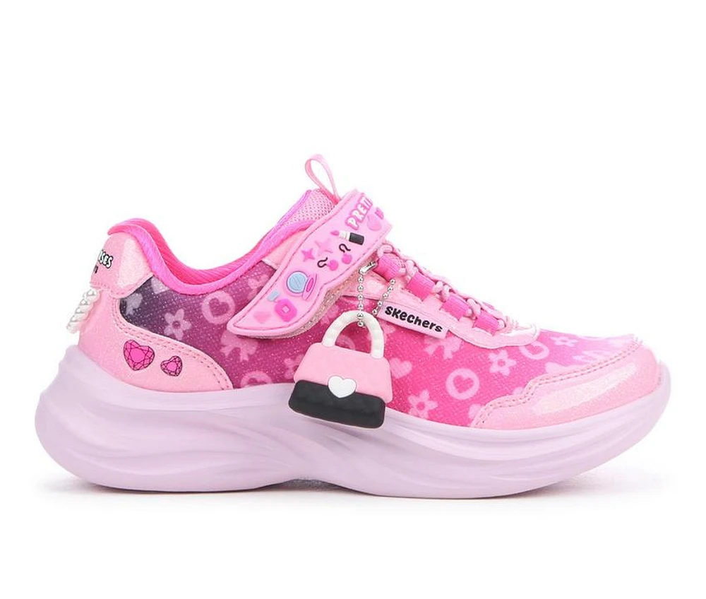 Girls' Skechers Little Kid & Big K Power Jams Mini Purse Running Shoes