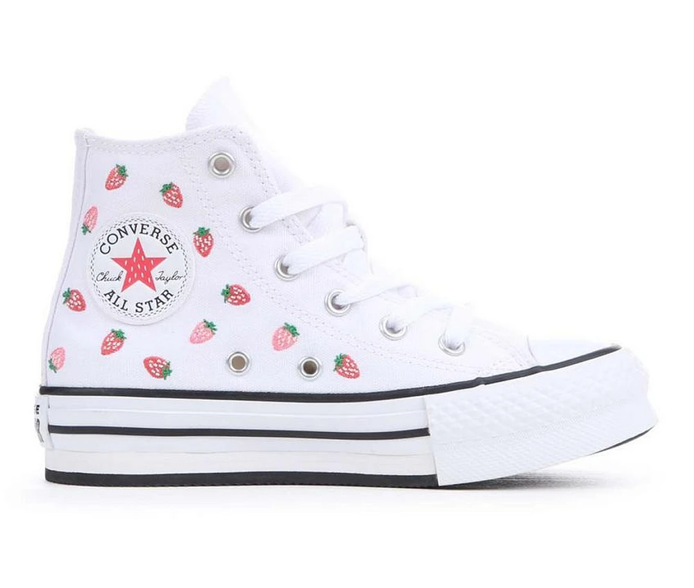 Girls' Converse Little Kid Chuck Taylor Lift Strawberry High-Top Sneakers