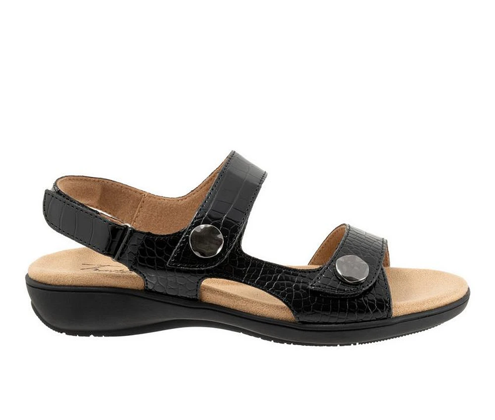 Women's Trotters Romi Croco Sandals