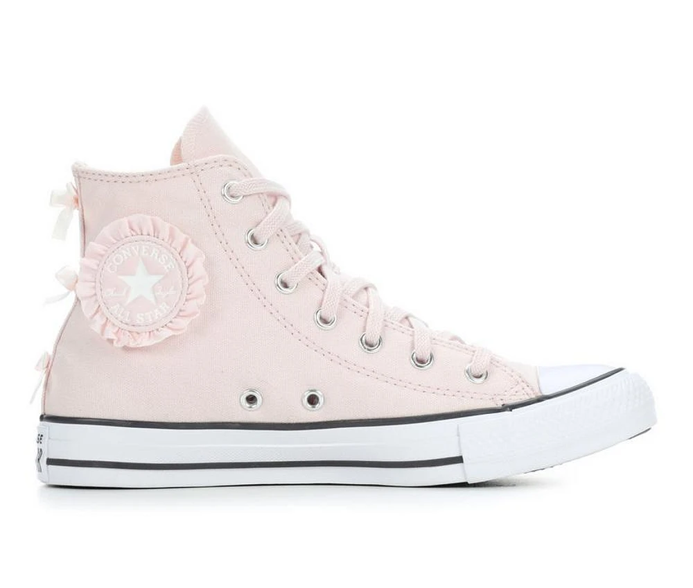 Girls' Converse Big Kid Chuck Taylor All Star Mid Ruffle Sneakers