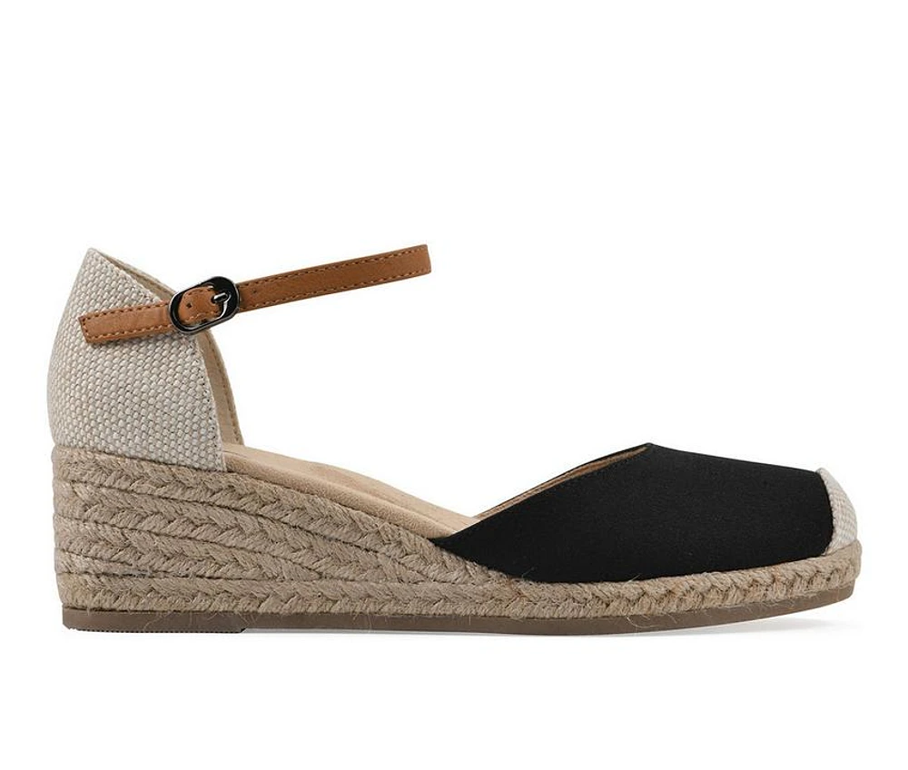Women's White Mountain Maintain Wedge Sandals