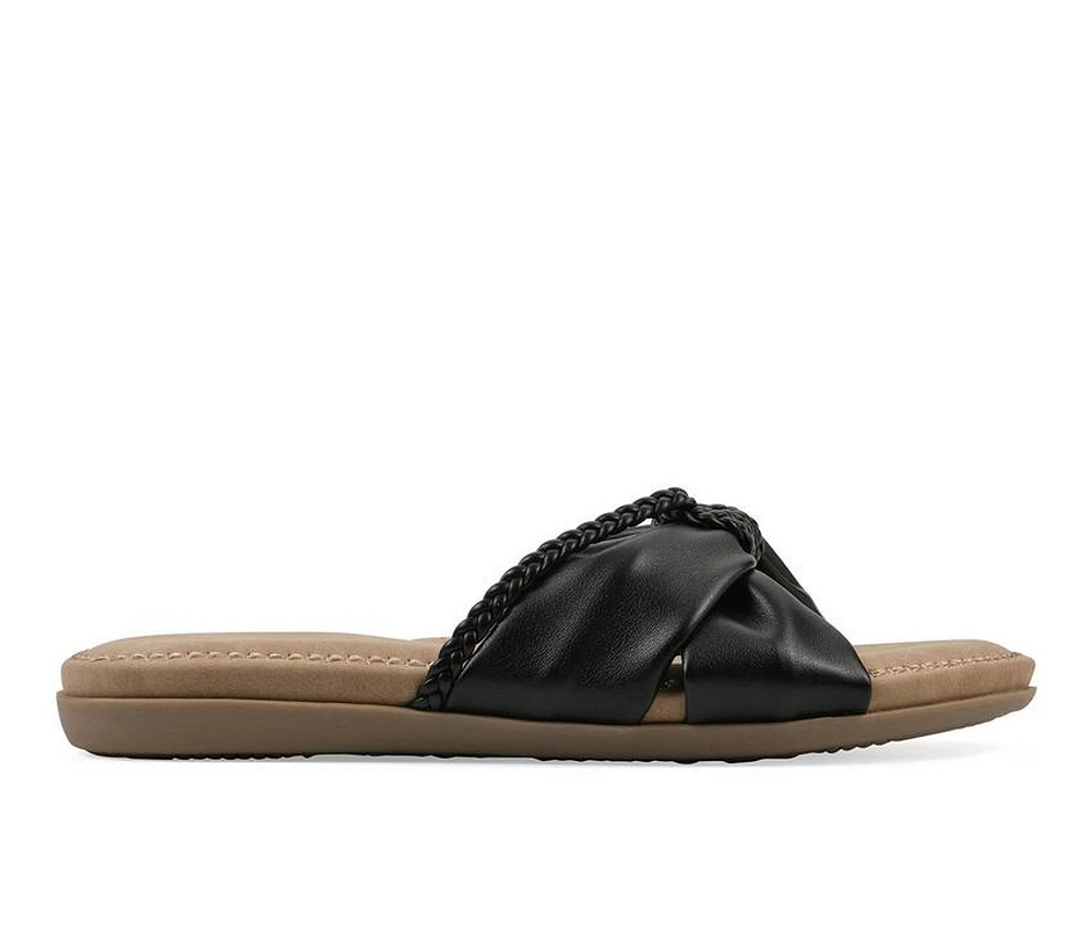 Women's Cliffs by White Mountain Fasha Slide Sandals