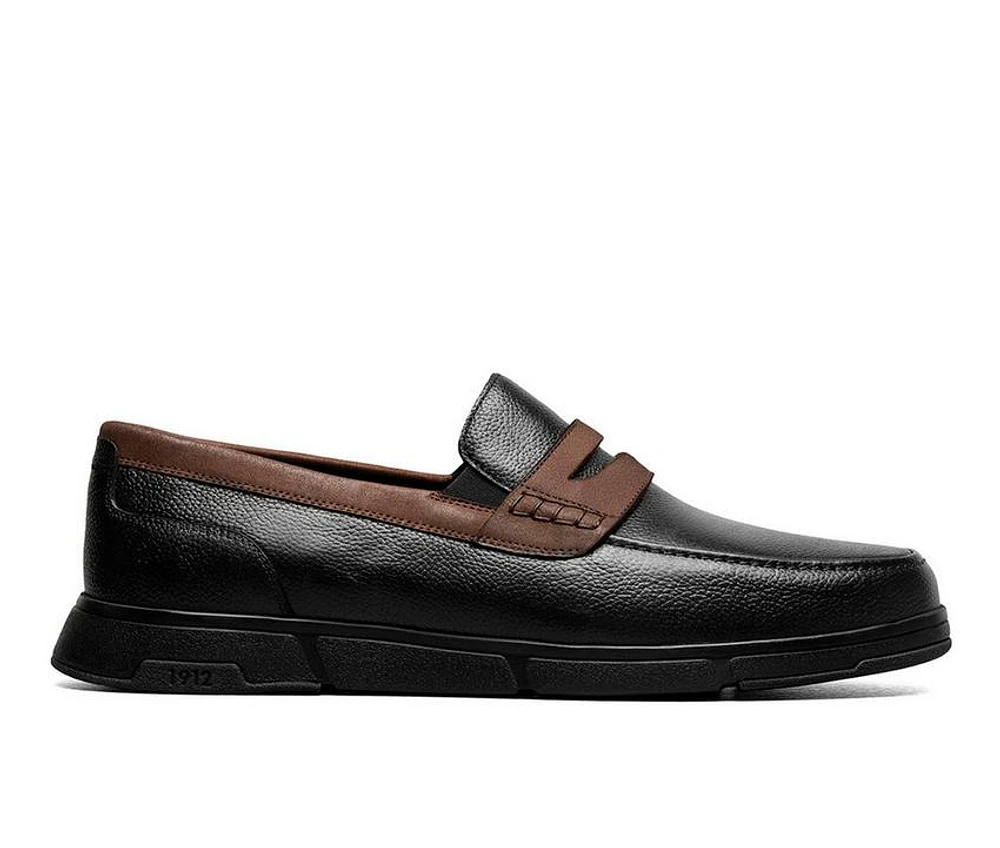 Men's Nunn Bush Luca Moc Toe Penny Loafer Dress Shoes