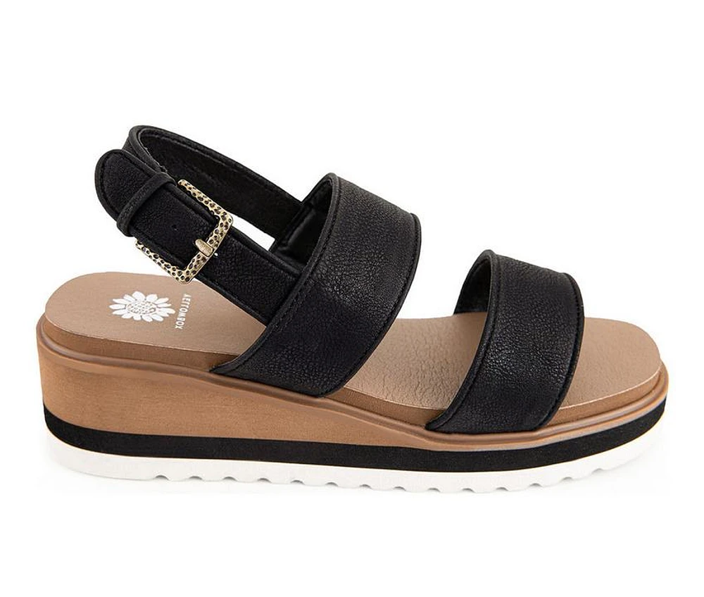 Women's Yellow Box Ardenne Wedge Sandals