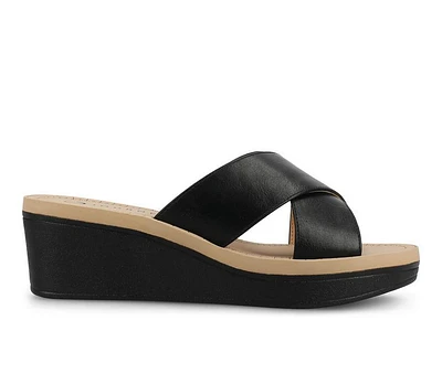 Women's Journee Collection Biara Wedge Sandals