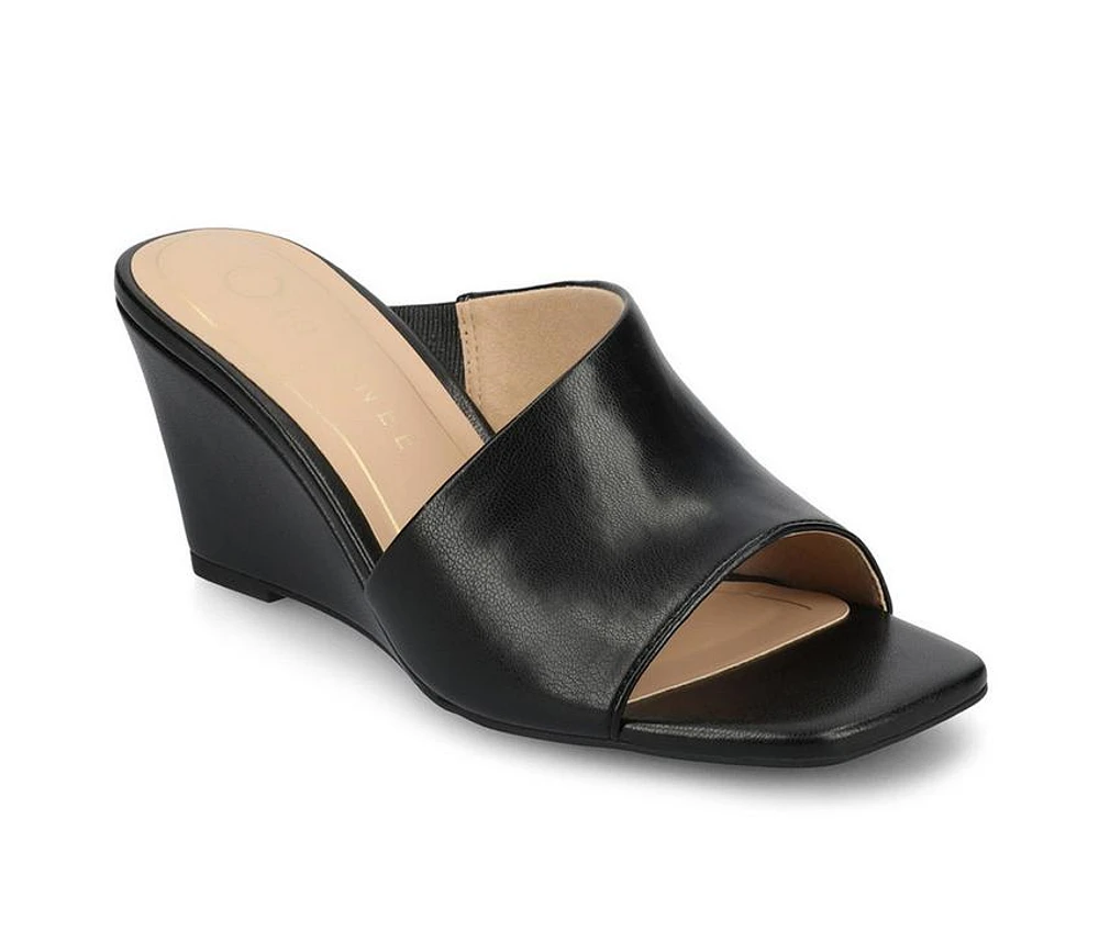 Women's Journee Collection Clementine Wedge Sandals