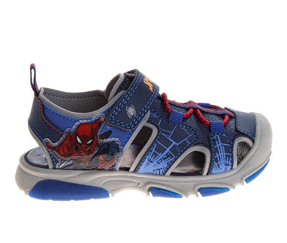 Boys' Spiderman Spider Sense Toddler & Little Kid Spider Sense Sandals
