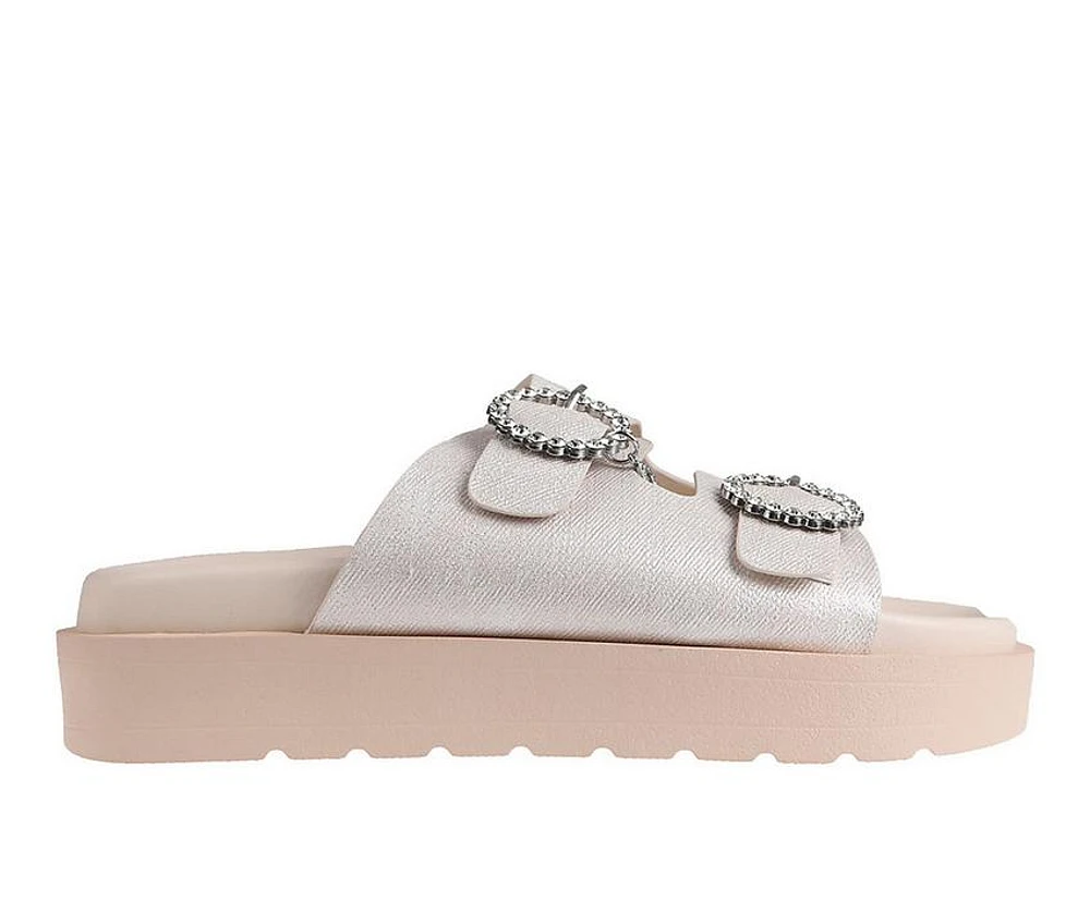 Women's Bebe Arabella Footbed Sandals