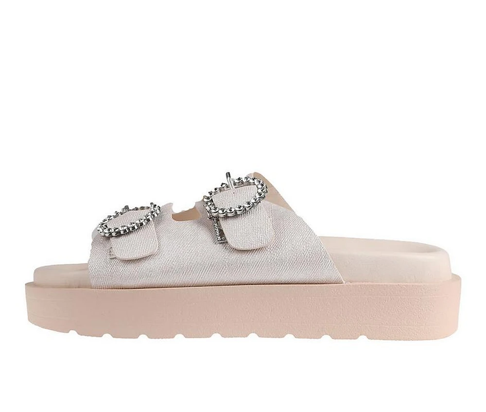 Women's Bebe Arabella Footbed Sandals