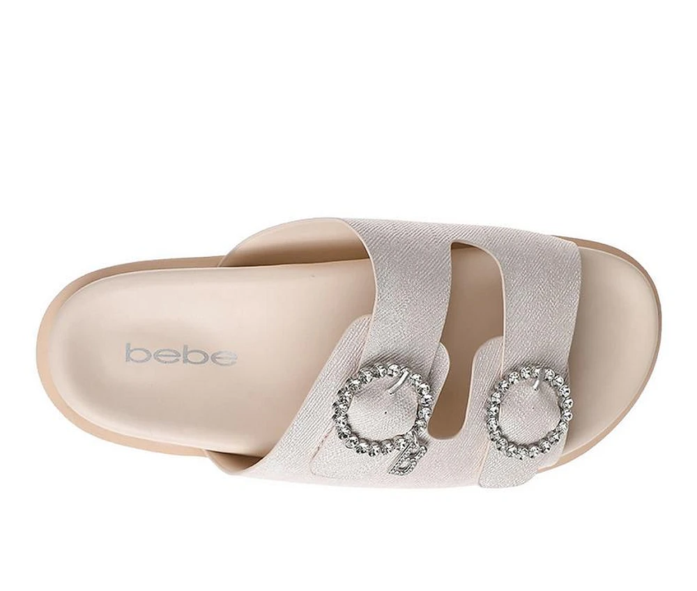 Women's Bebe Arabella Footbed Sandals