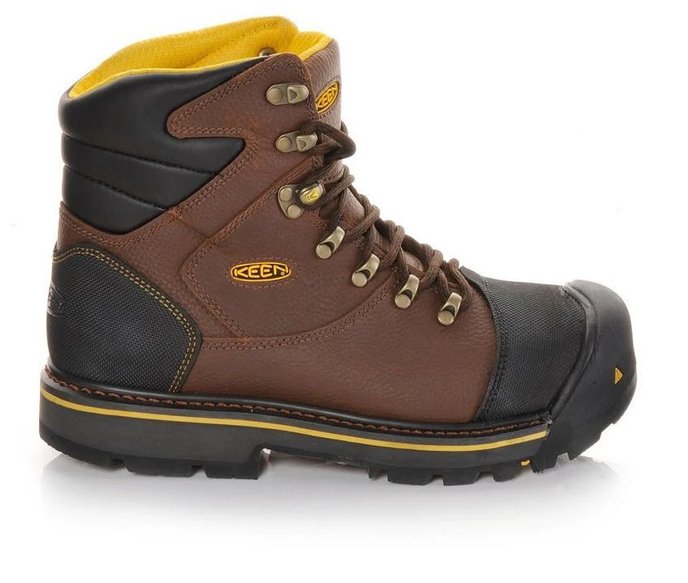 Men's KEEN Utility Milwaukee 6 Steel Toe Work Boots