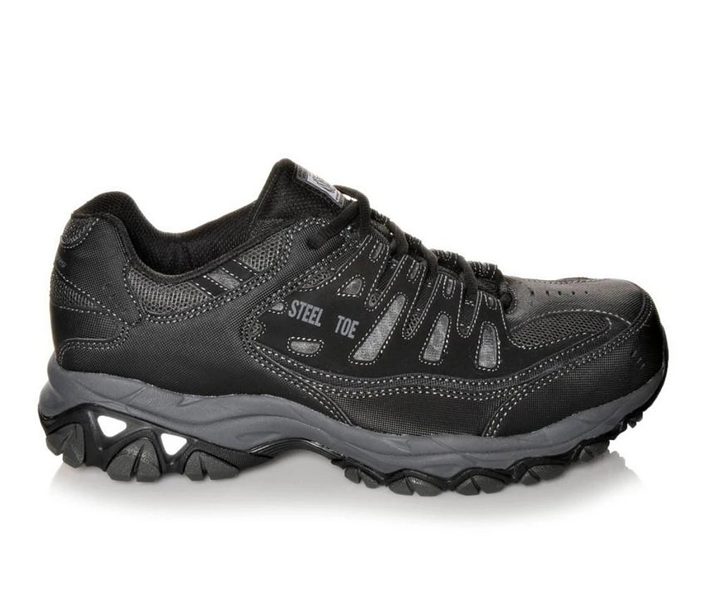 Men's Skechers Work 77055 Cankton Steel Toe Shoes