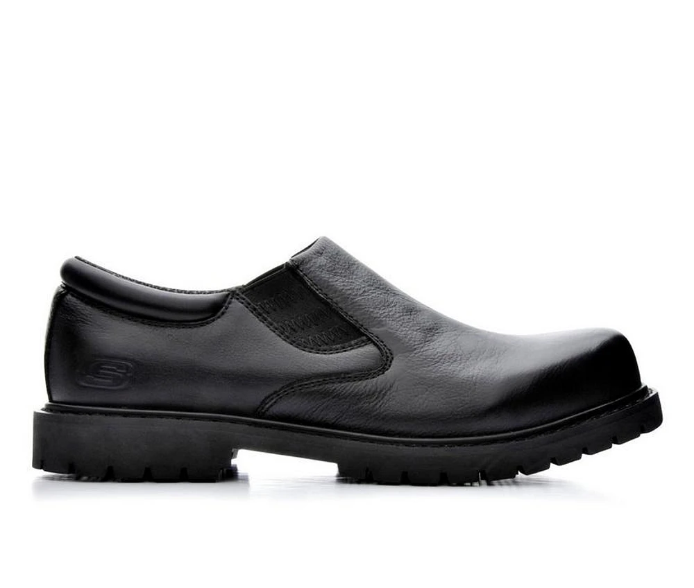Men's Skechers Work Goddard 77046 Slip Resistant Loafers