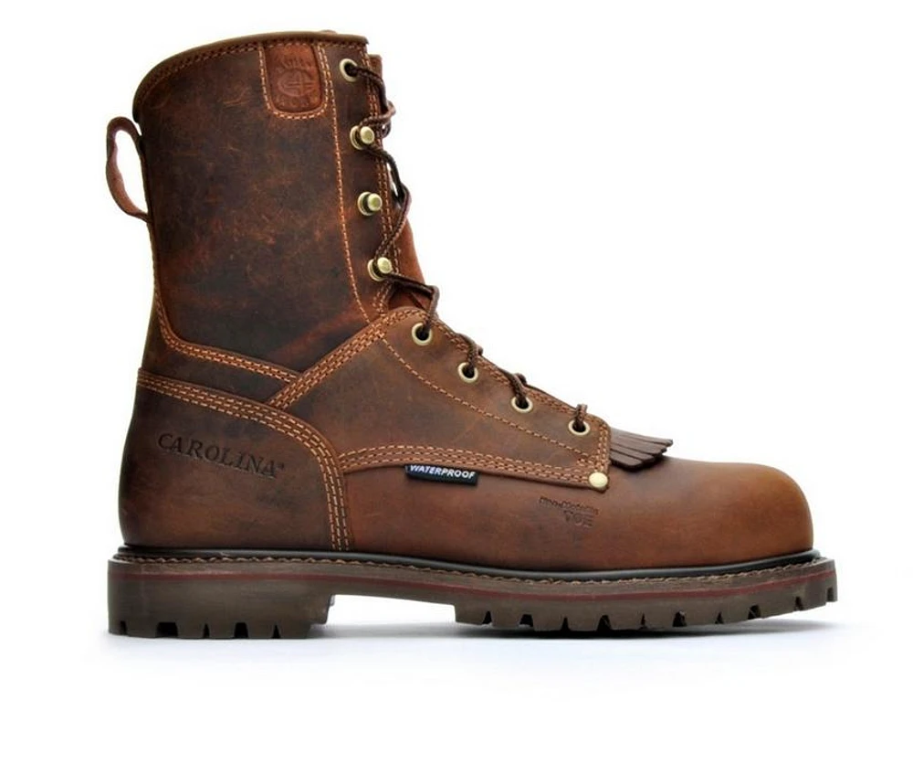 Men's Carolina Boots CA8528 8 Composite Toe Waterproof Work