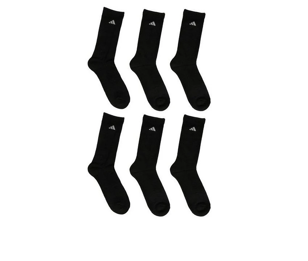 Adidas 6 Pair Men's Cushioned Crew Socks